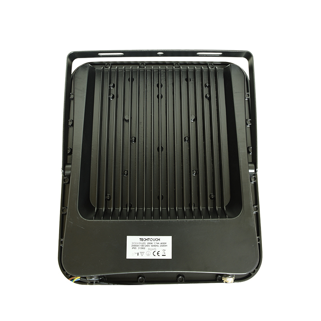 Projector Y2 SUPERVISION IP65 1x200W LED 20000lm 4000K 120°C.29,5xL.5xAlt.34,5cm preto - Image 2