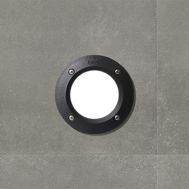 Aplique de encastrar LETI 1xGX53 IP66 L.8xD.13,4cm resina preta - Image 2