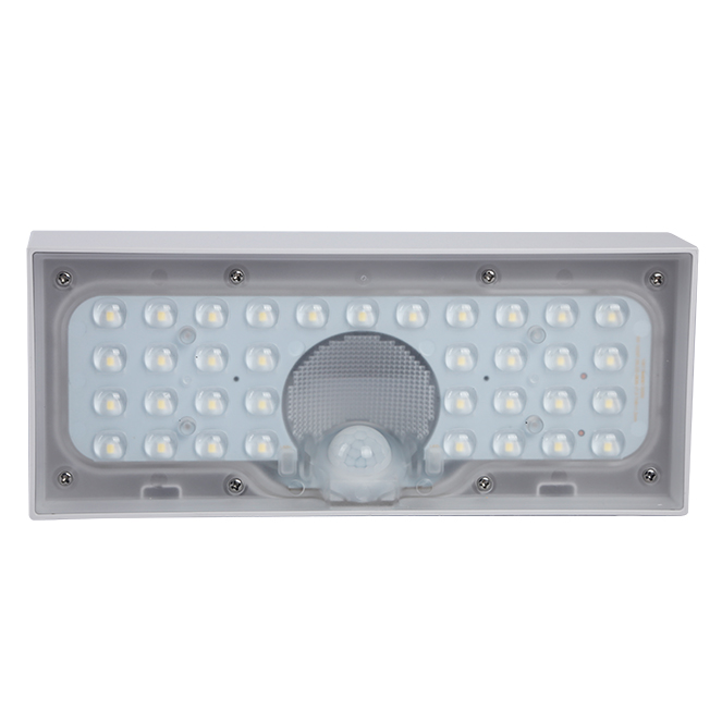Aplique solar SANDOVAL IP65 36W LED 900lm 4000K C.23xAlt.4,27cm branco - Image 2