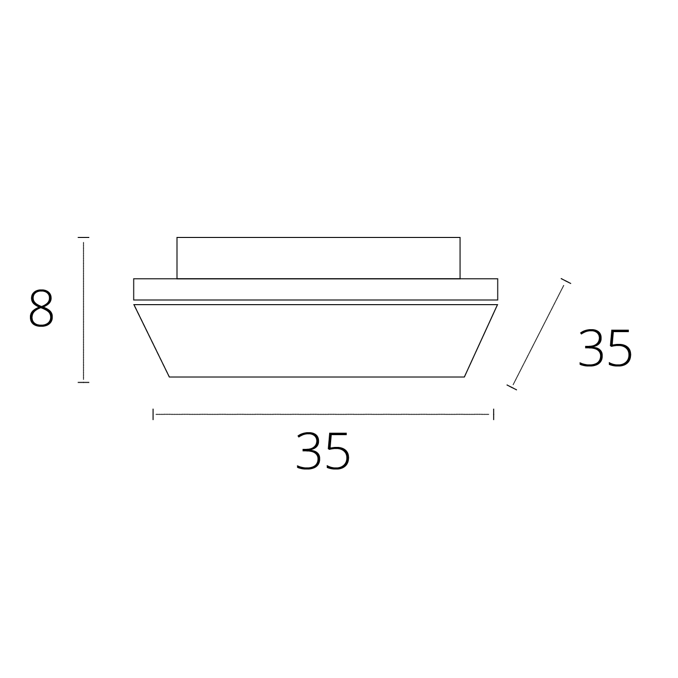 Plafond CALABOR 48W LED 4000K níquel - Image 3