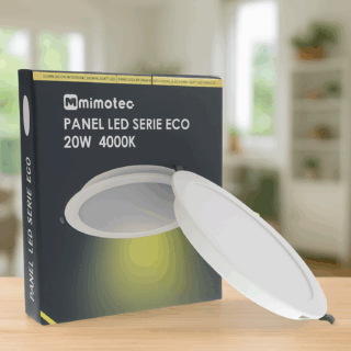 Downlight LED Redondo Serie Eco 20W 3000K