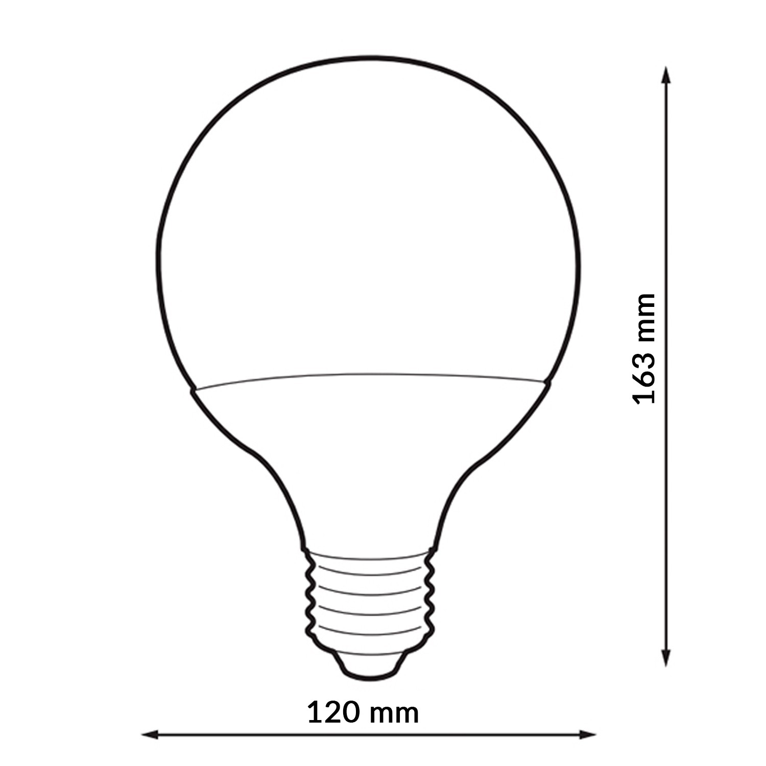 Lâmpada LED E27 G120 24W 4000K - Image 2