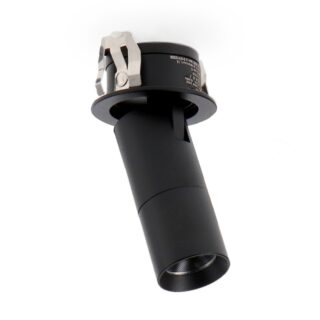 Downlight LED direccionável Black Tube Round 5W CCT