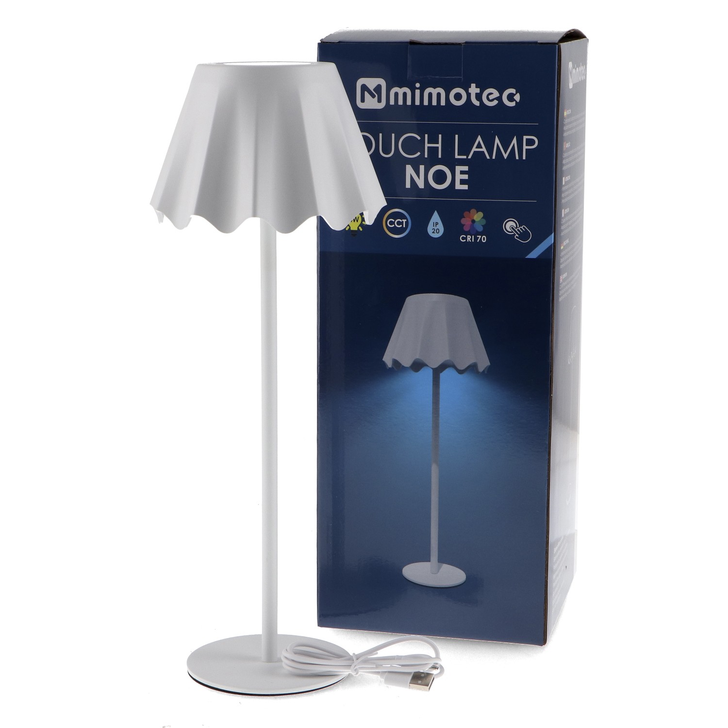 Candeeiro de mesa LED White Noe CCT - Image 4