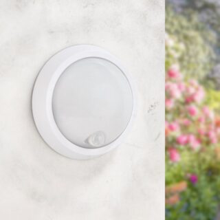 Aplique de Parede LED Com Sensor Movimento Sphere 12W Pir 360º IP54 4500K