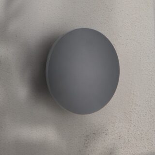 Aplique de Parede LED Grey Forus 15W IP54 CCT