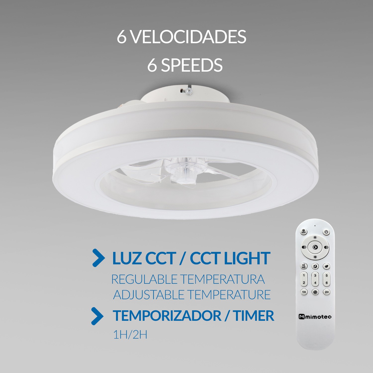 Ventoinha de Teto LED Venecia CCT - Image 4