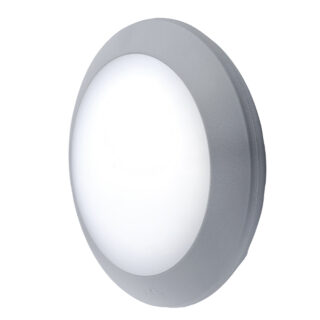Aplique BERTA 1xE27 IP66 Alt.8xD.27,5cm resina cinzenta